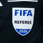 260614 Referee Yael Falcon Perez during the FIFA World Cup 2026 football match between Sweden and Tunisia on June 14, 2026 in Monterrey. Photo: Petter Arvidson / BILDBYRÅN / kod PA / PA1234