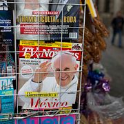 Ett tidningsstånd i Mexico City.