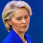 EU-kommissionens ordförande Ursula von der Leyen.