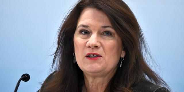 Ann Linde. Erik Simander/TT