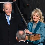 USA:s president Joe Biden och hans fru Jill Biden. 