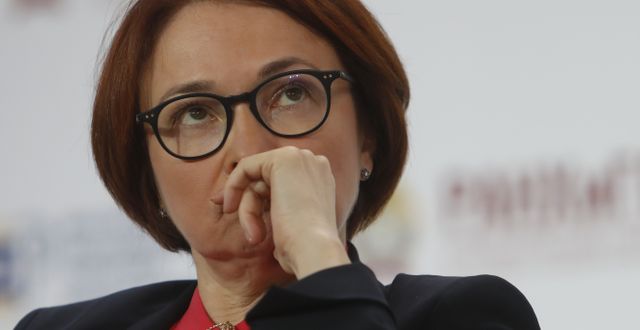 Rysslands centralbankschef Elvira Nabiullina.  SERGEI KARPUKHIN / REUTERS