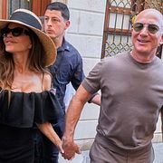 Lauren Sanchez Bezos och Jeff Bezos.