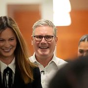 Keir Starmer på väg för att hålla det som beskrivits som ett ”ödestal” tidigare i dag.