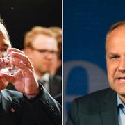 Stefan Löfven och Jonas Sjöstedt.