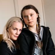 Malena Ernman och Greta Thunberg.