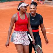 Venus och Serena Williams 2018.