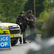 Polis vid flygbasen, 27 september.