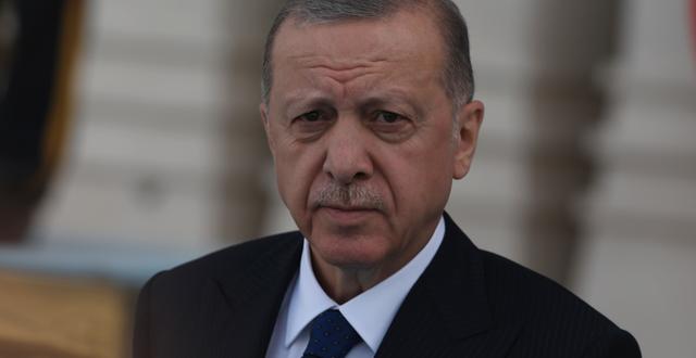 Turkiets president. Burhan Ozbilici / AP