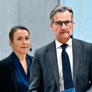 Thedéen och chefen för avdelningen för penningpolitik Åsa Olli Segendorf