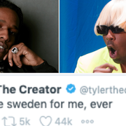 ASAP Rocky t.v. Tyler the Creator t.h. 