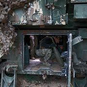 Ukrainska soldater från den 65:e mekaniserade brigaden.