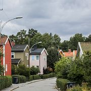 Bostäder i  Tallkrogen.  Arkivbild.
