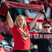 
 Publik under fotbollsmatch mellan Östersunds FK och IFK Göteborg på Jämtkraft Arena. Arkivbild.