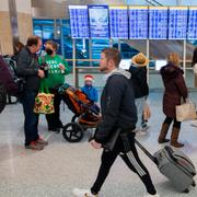 MSP Airport i Minnesota, 22 december.