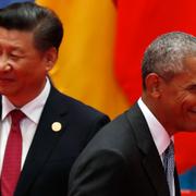 Kinas president Xi Jinping och USA:s president Barack Obama vid G20-mötet.