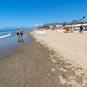 Strand i södra spanien. 