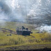 Polsk militärövning tillsammans med Litauen. 