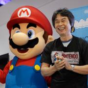 Super Marios skapare Shigeru Miyamoto.