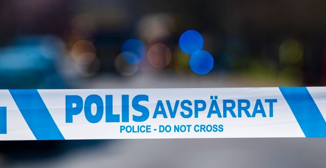 Polisens avspärrningsband/Illustrationsbild Johan Nilsson/TT / TT NYHETSBYRÅN