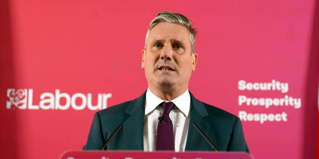 Labours partiledare Keir Starmer. Kirsty O'Connor / AP