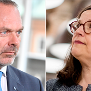 Jan Björklund och Anna Ekström.