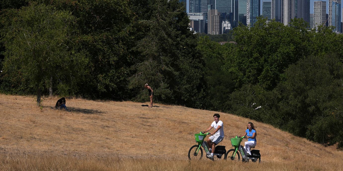 Arkivbild. Greenwich Park i London.