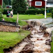 Bild från Rättvik, 7 augusti. 