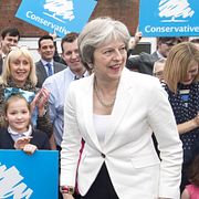 Theresa May.