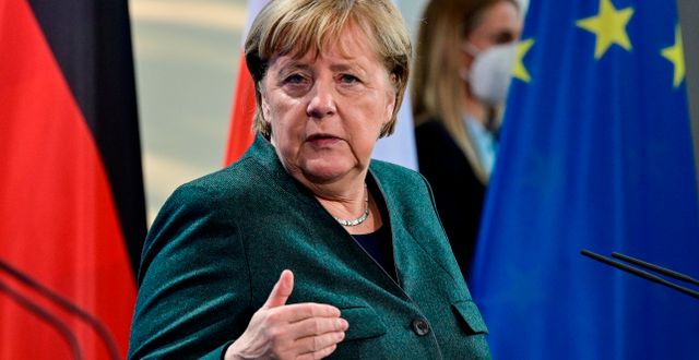 Angela Merkel John MacDougall / TT NYHETSBYRÅN
