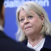 Socialtjänstminister Camilla Waltersson Grönvall (M) tidigare i år.