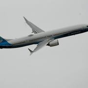 Ett Boeingplan av modellen 737 Max 10. Arkivbild från 2023.