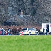 Bild från polisinsatsen.