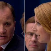 Stefan Löfven (S)/Annie Lööf (C).