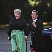 Statsminister Ulf Kristersson med sin fru Birgitta Ed, arkivbild.