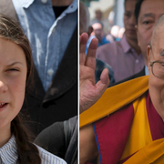 Greta Thunberg/ Dalai lama