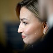Kristdemokraternas partiledare Ebba Busch 