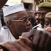  Tchads före detta diktator Hissène Habré