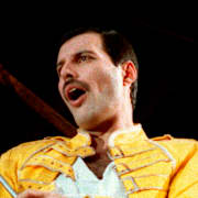 Freddie Mercury, 1986.