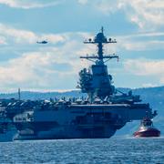 Donald Trump har beordrat hangarfartyget USS Gerald Ford till Karibien.