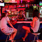 En bar i Patpong, Bangkok. Arkivbild.