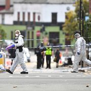 Bild från Birmingham på söndagen.