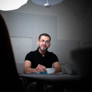 Mohammad Aluaudt Allah under en intervju med Dagens Etc.