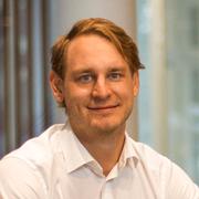Simon Hansson, Client Executive på Collector Bank. 