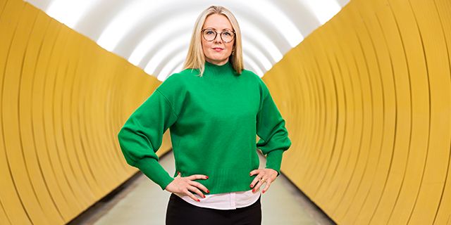 Jenny Rundbladh, försäljningschef på pensionsbolaget SPP. 
