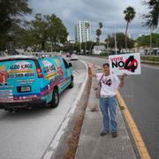 Anti abort-aktivist i Florida.