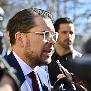 SD-ledaren Jimmie Åkesson.