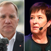 Håkan Juholt, Stefan Löfven, Mona Sahlin. 