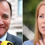 Stefan Löfven och Annie Lööf.