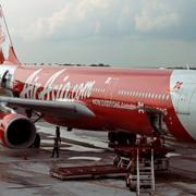 Arkivbild: Air Asia X-plan på flygplatsen i Sepang, Malaysia. 